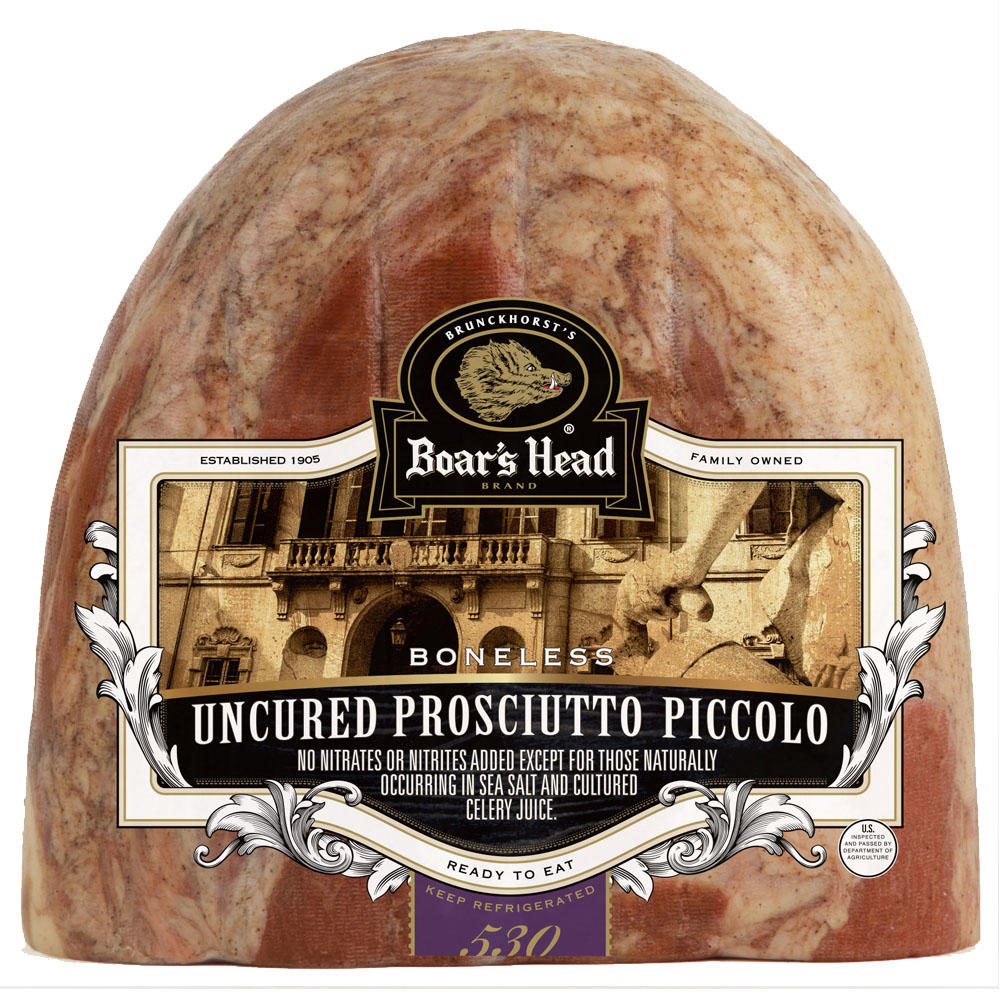 Boar's Head Uncured Prosciutto Piccolo, Custom Sliced, lb