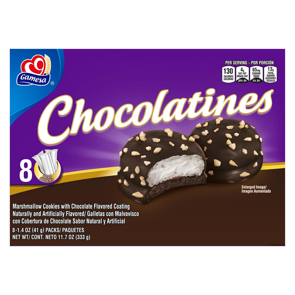 Gamesa Chocolatines Marshmallow Cookies, 11.7 oz
