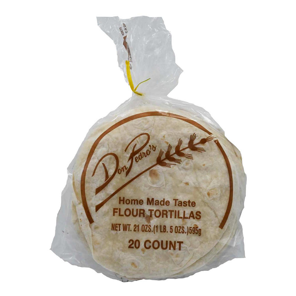 Don Pedro's 6" Flour Tortillas, 20 ct