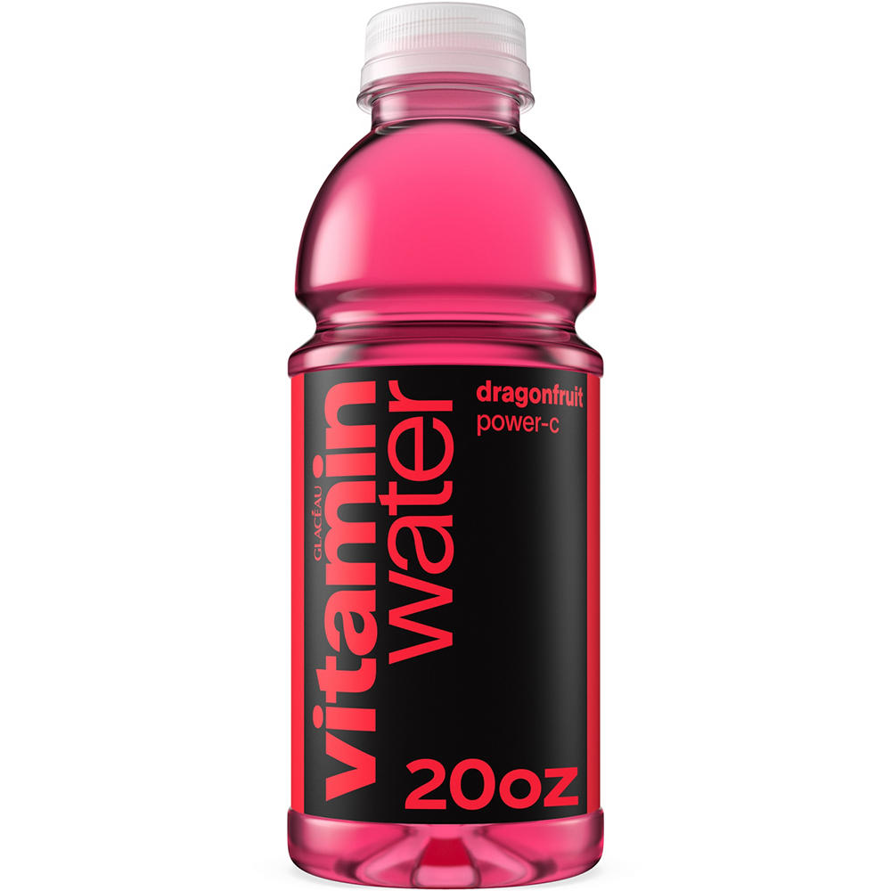 Glaceau Vitaminwater Power C Dragonfruit Flavored Water Beverage, 20 oz