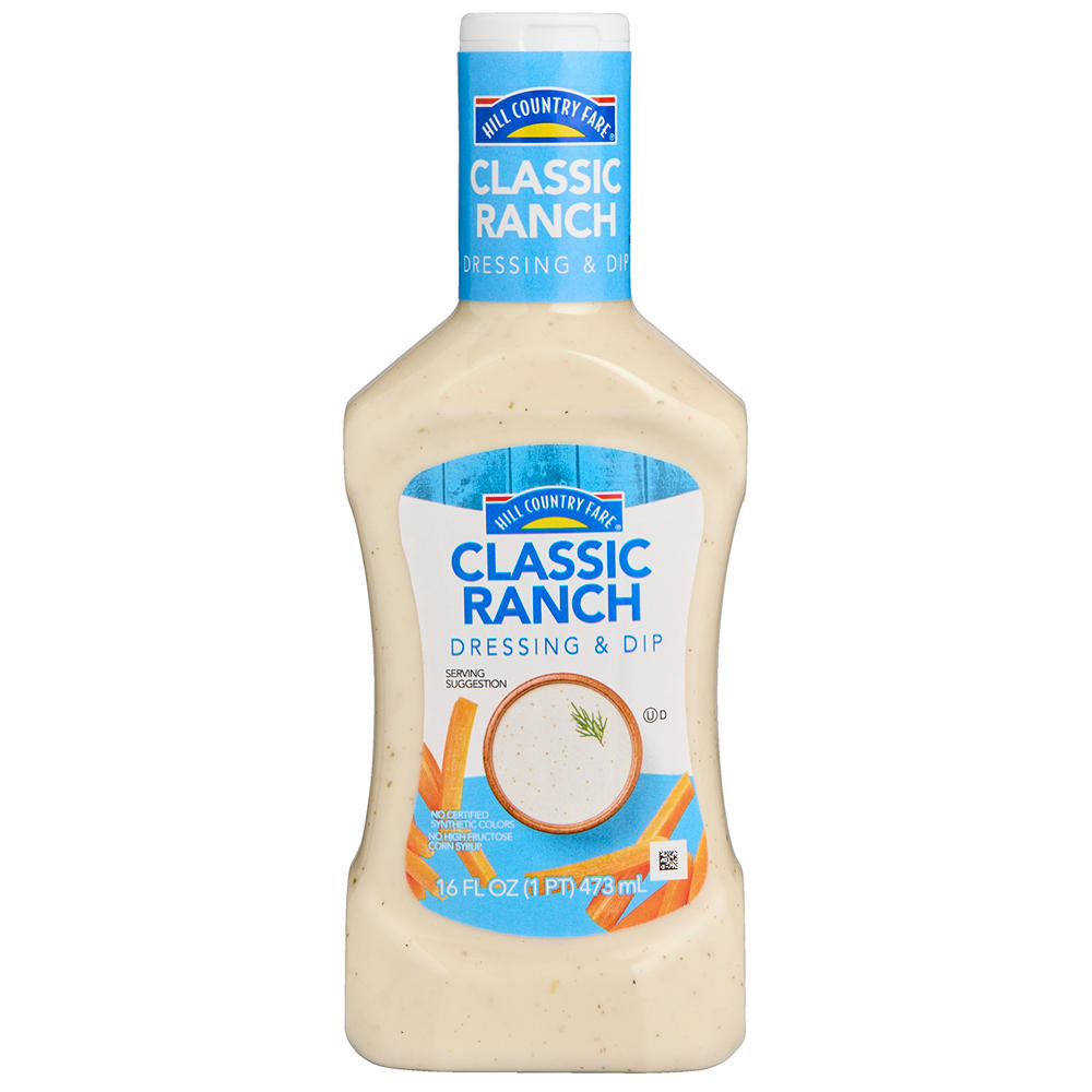Hill Country Fare Ranch Salad Dressing, 16 oz