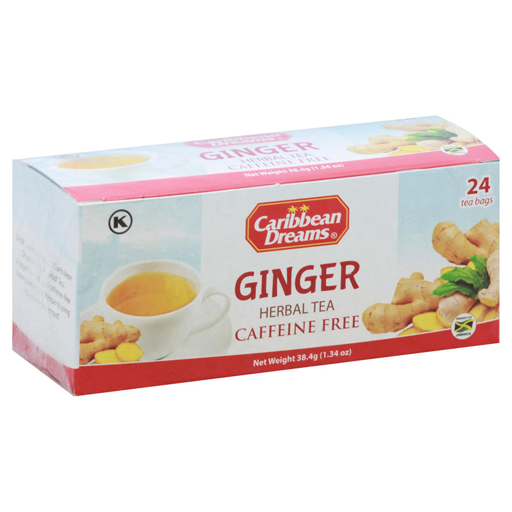 Caribbean Dreams Ginger Tea Bags, 24 ct