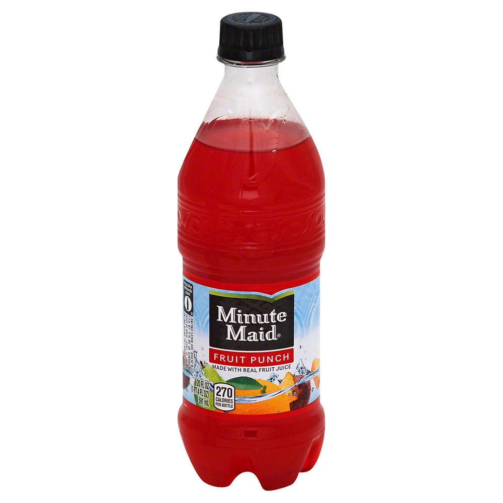 Minute Maid Fruit Punch, 20 oz