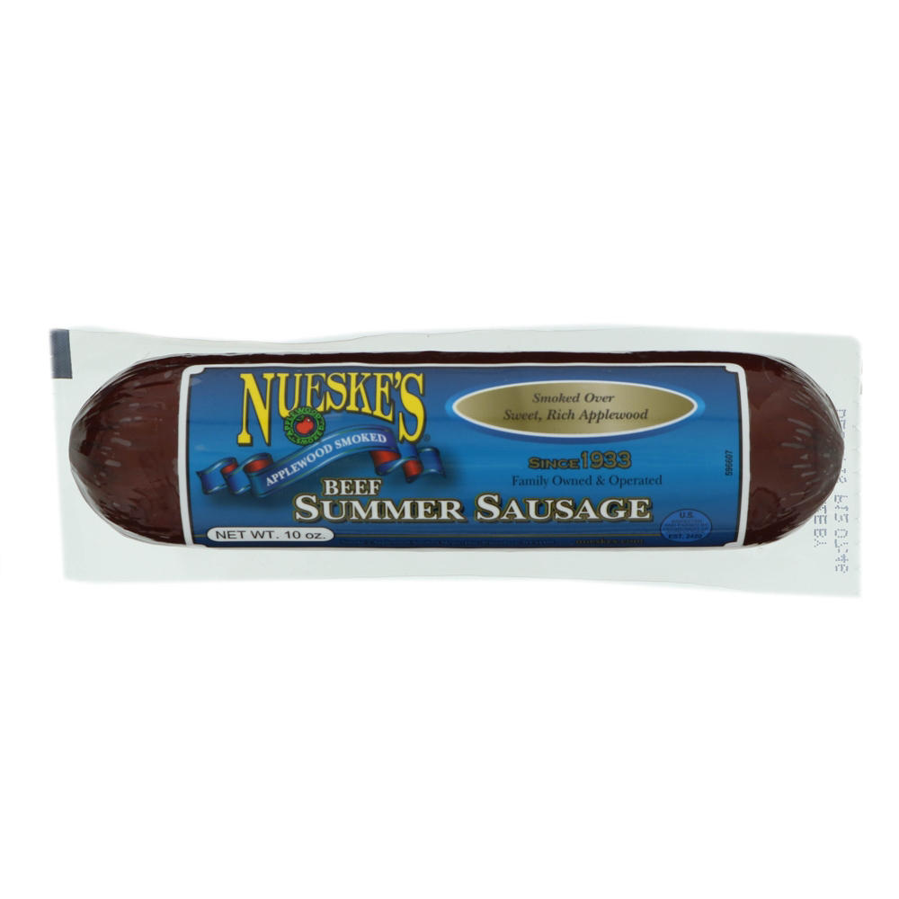 Nueske's Beef Summer Sausage, 10 oz