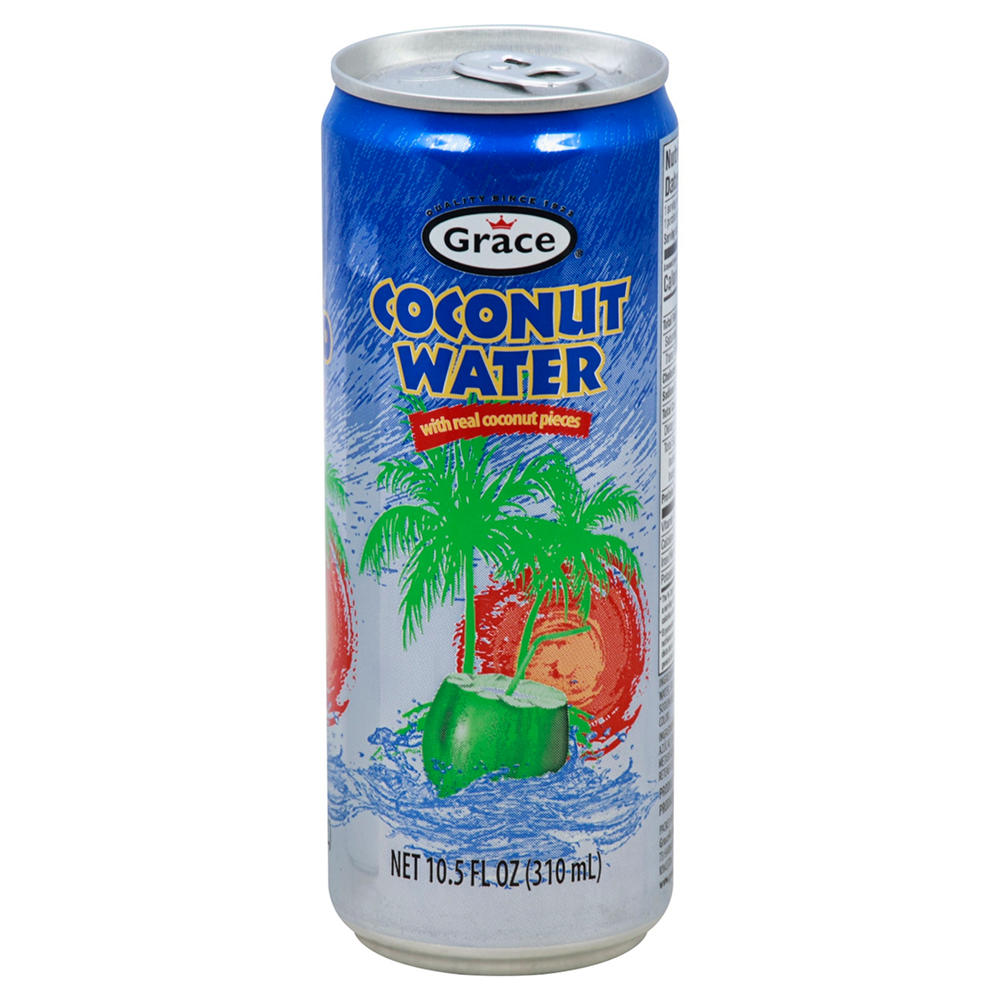 Grace Coconut Water with Pulp, 10.5 oz