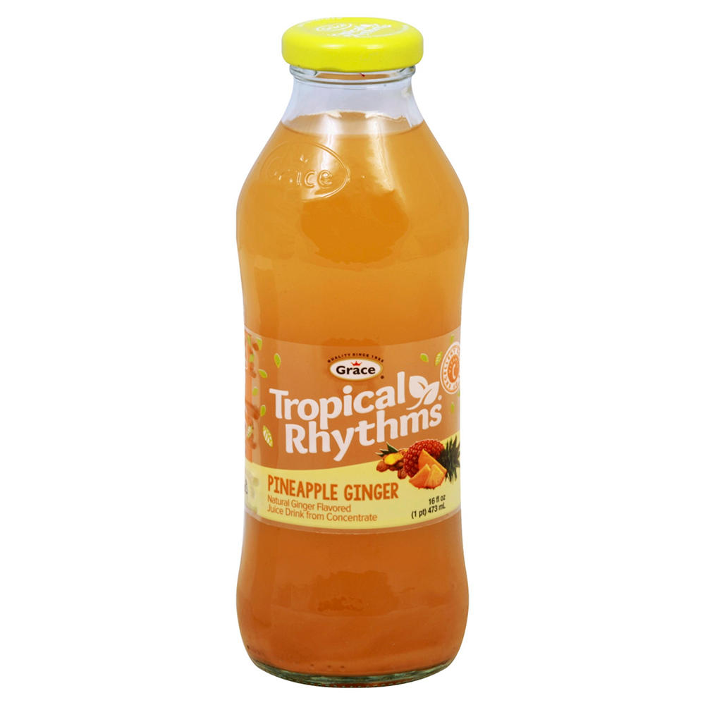 Grace Tropical Rhythms Pineapple Ginger Juice Drink, 16 oz