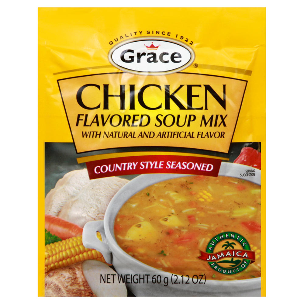 Grace Chicken Flavored Soup Mix, 2.12 oz