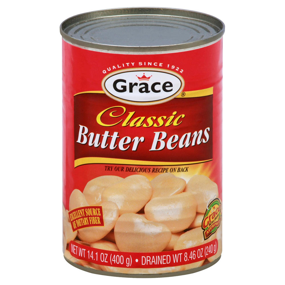Grace Classic Butter Beans, 14.1 oz