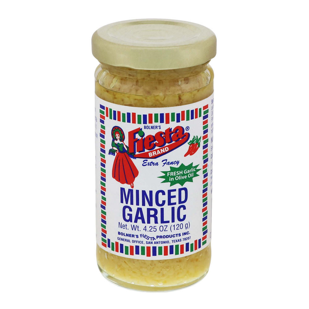Bolner's Fiesta Minced Garlic, 4.25 oz