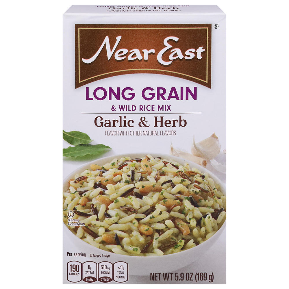 Near East Garlic & Herb Long Grain & Wild Rice Mix, 5.9 oz