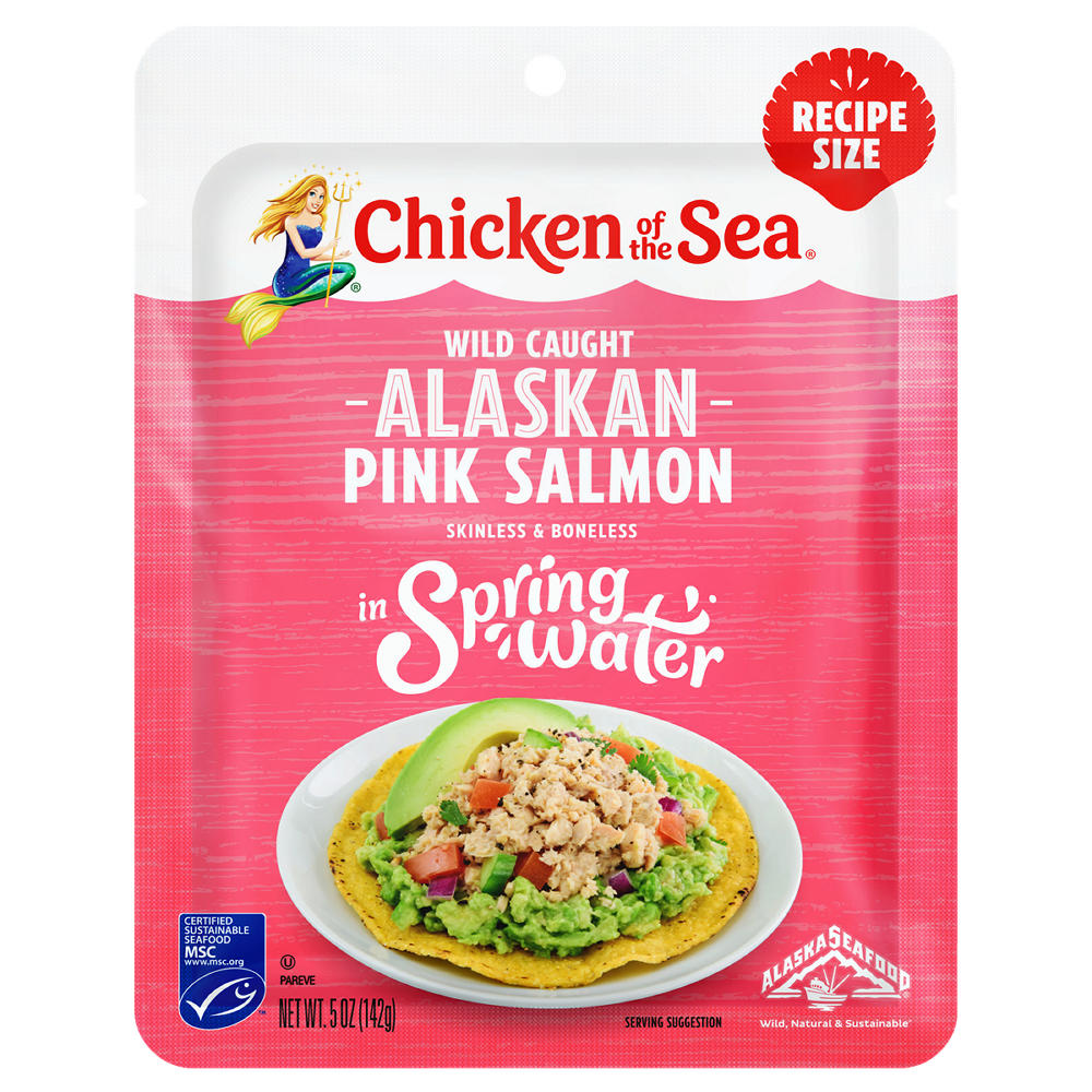 Chicken of the Sea Alaskan Pink Salmon Pouch, 5 oz