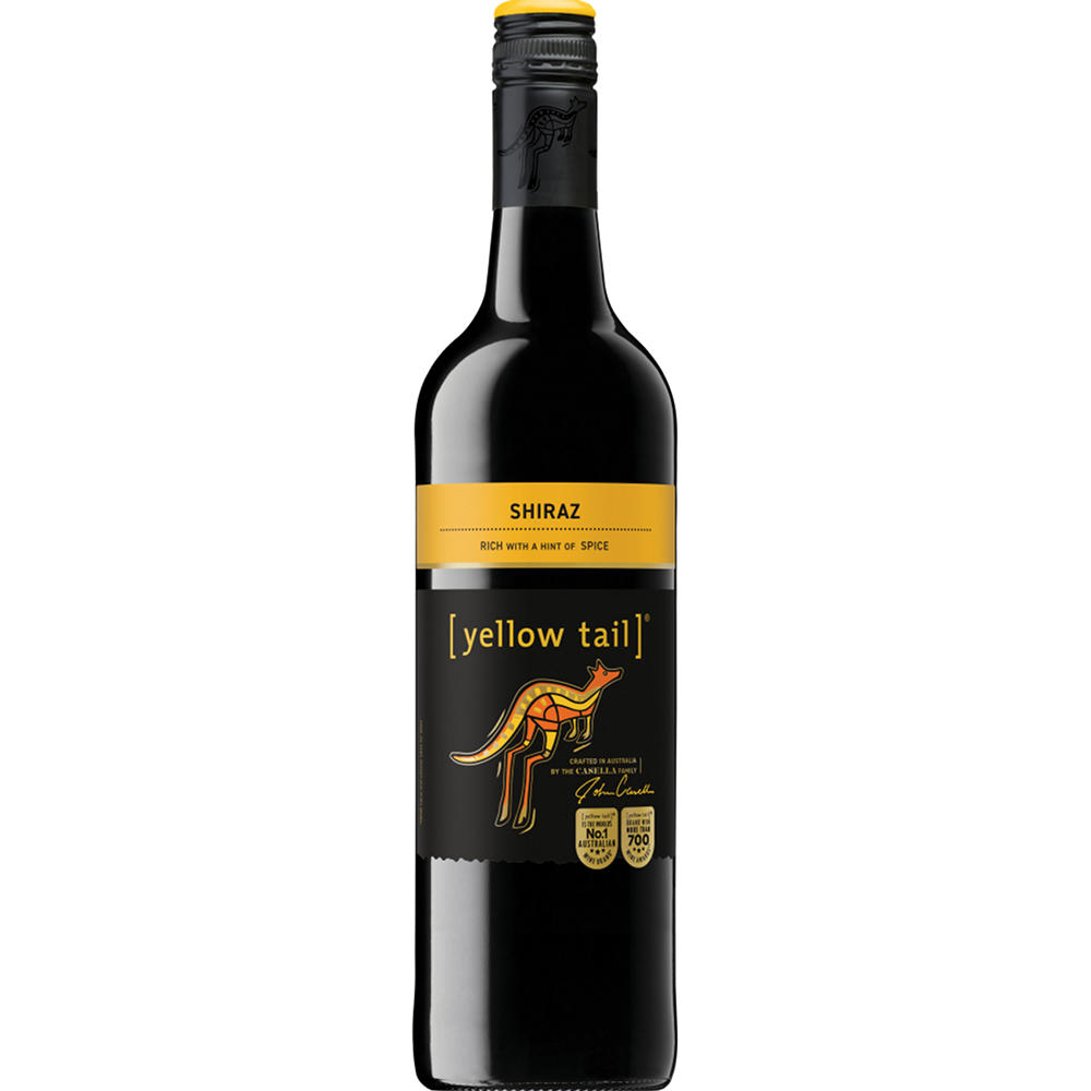 Yellow Tail Shiraz Australia Red Wine, 750 mL