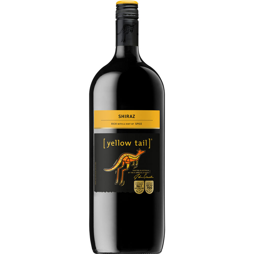 Yellow Tail Shiraz Australia Red Wine, 1.5 L