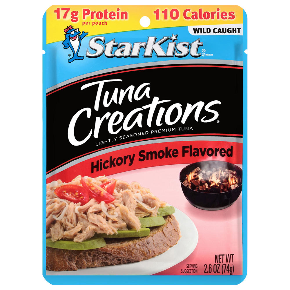 StarKist Tuna Creations Hickory Smoked Tuna Pouch, 2.6 oz