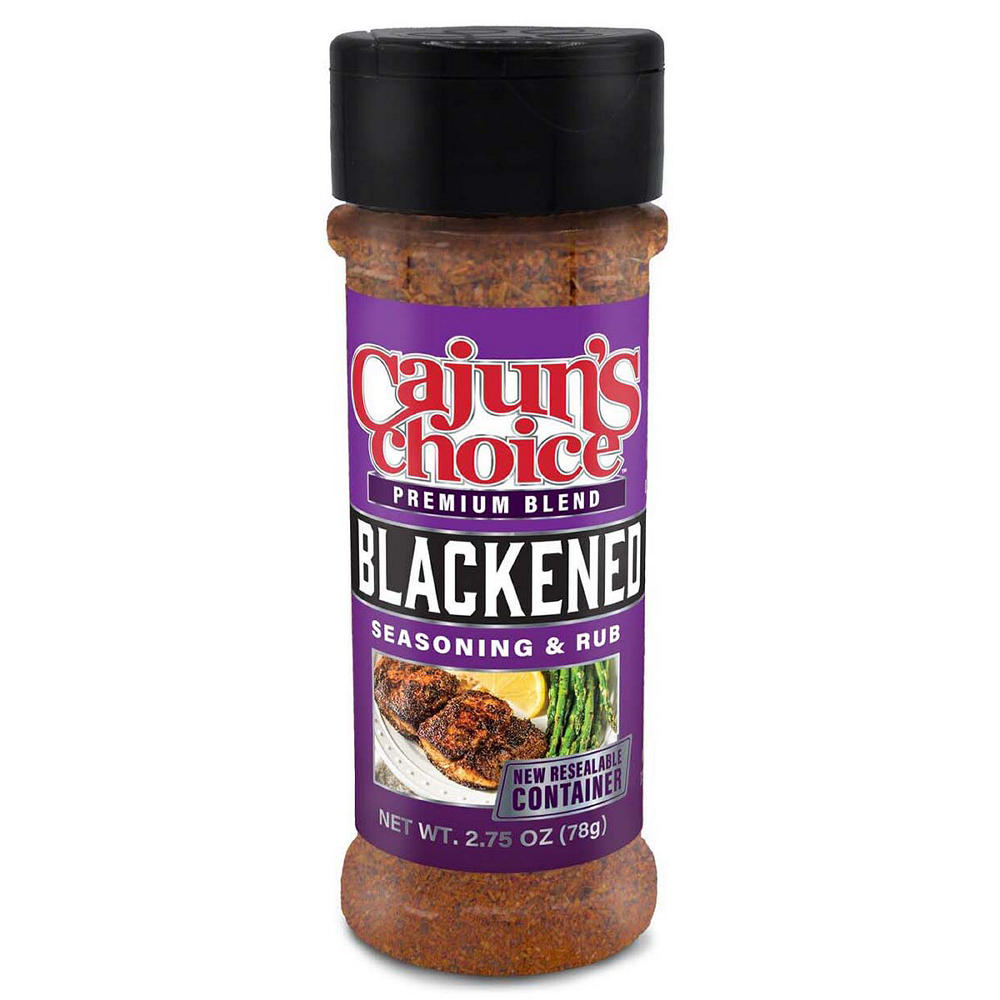 Cajun's Choice Blackened Seasoning & Rub, 2.75 oz