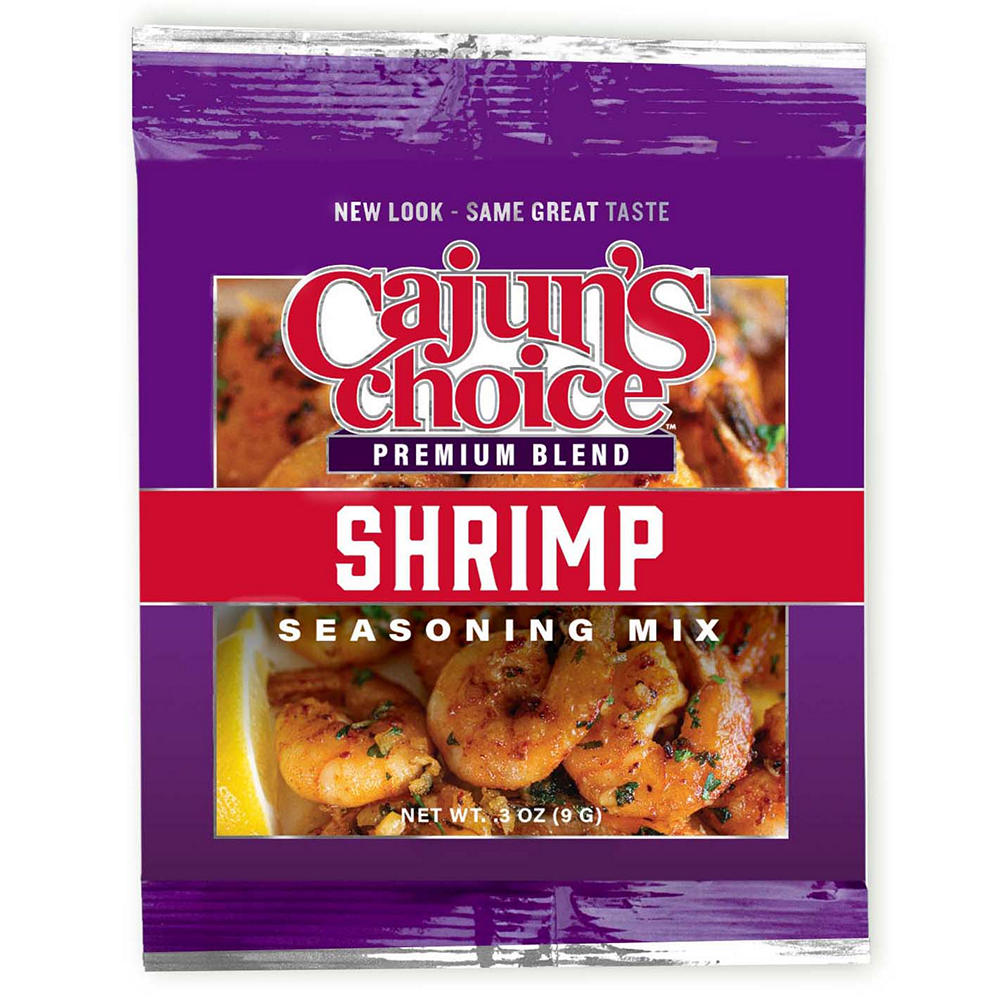 Cajun's Choice Cajun Shrimp Seasoning Mix, 0.3 oz