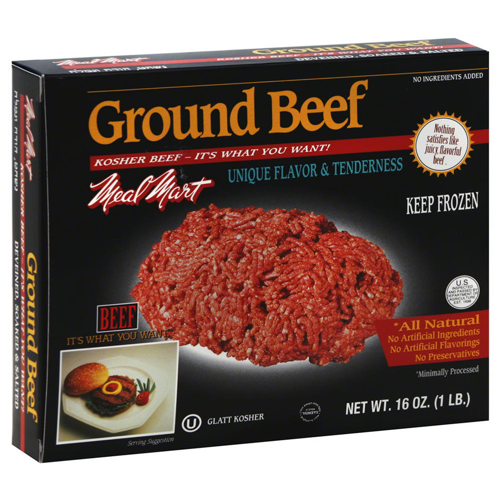 Meal Mart Ground Beef, 16 oz