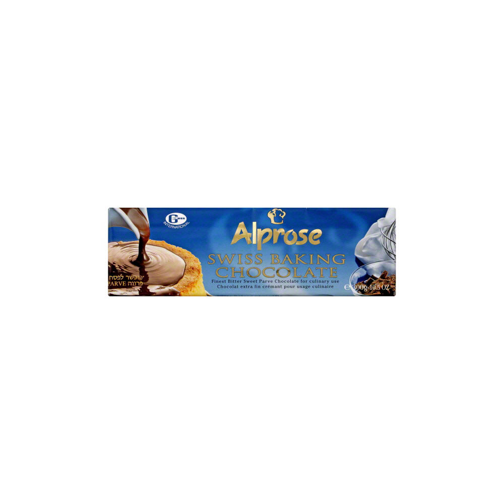 Alprose Swiss Baking Chocolate, 10.5 oz