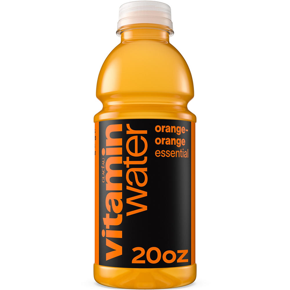 Glaceau Vitaminwater Essential Orange Orange Flavored Water Beverage, 20 oz