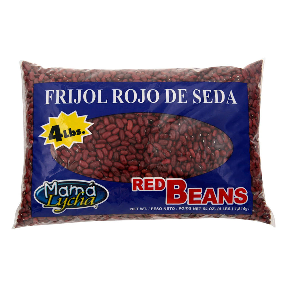 Mama Lycha Frijol Rojo De Seda (Red Beans), 4 lb