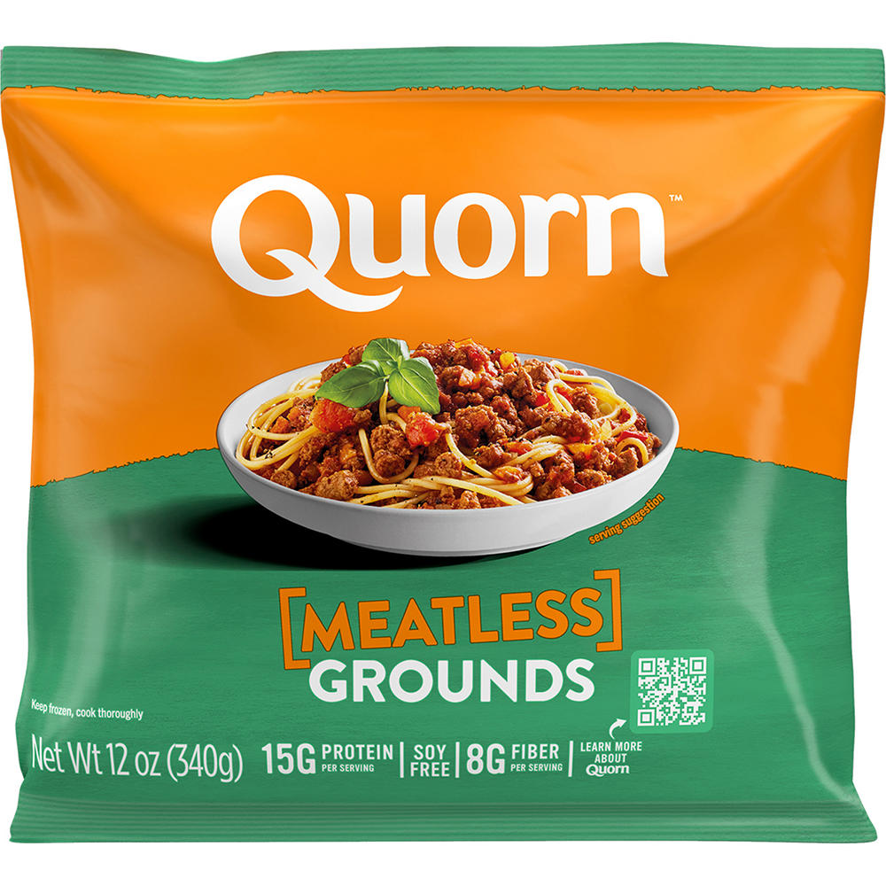 Quorn 15g Protein Meatless Grounds Beef, 12 oz