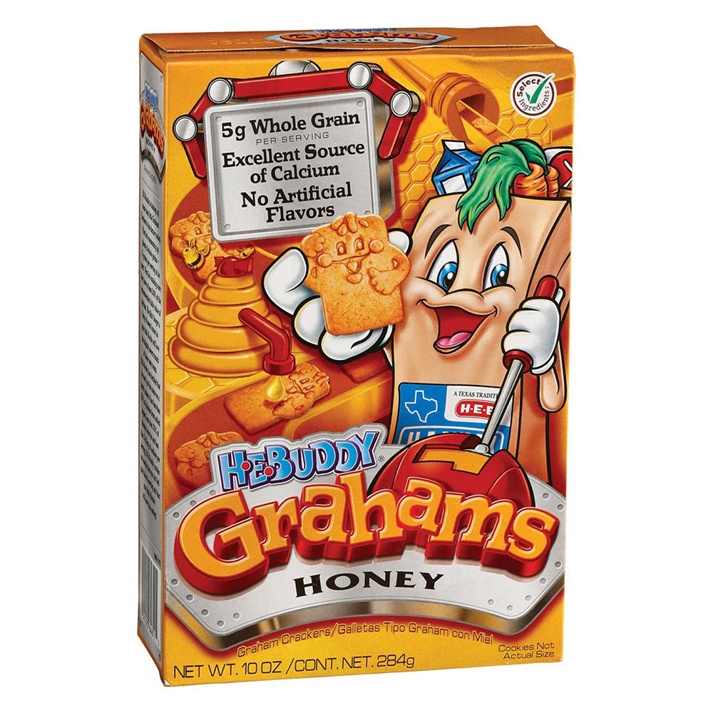 H-E-Buddy Honey Grahams, 10 oz