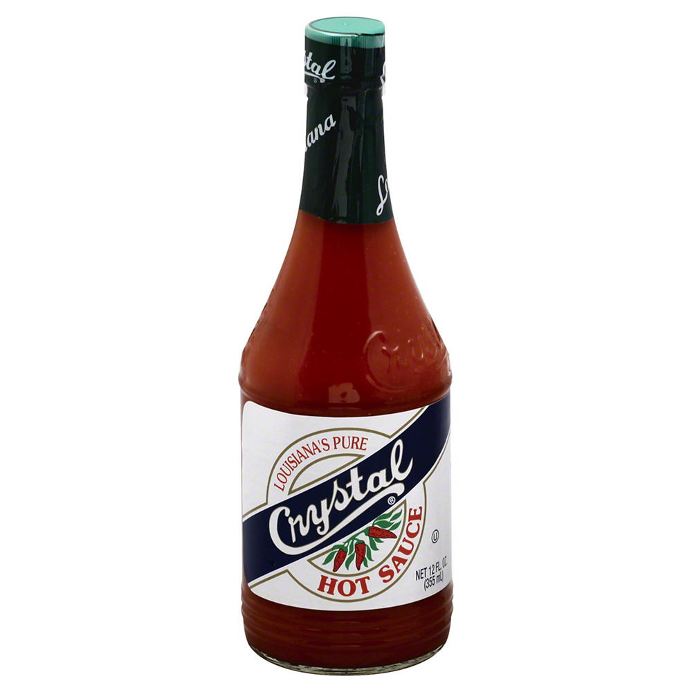 Crystal Louisiana's Pure Hot Sauce, 12 oz