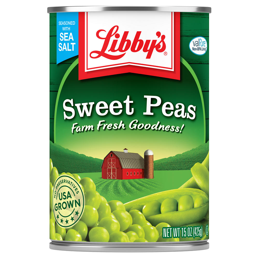 Libby's Sweet Peas, 15 oz