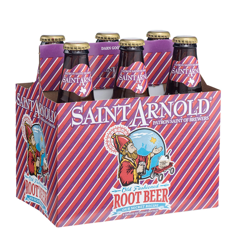 Saint Arnold Root Beer 12 oz Bottles, 6 pk