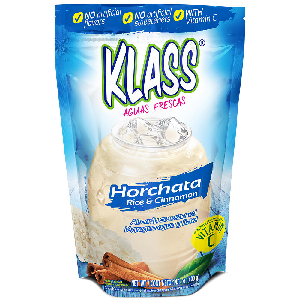 Klass Aguas Frescas Drink Mix - Horchata, 14.1 oz