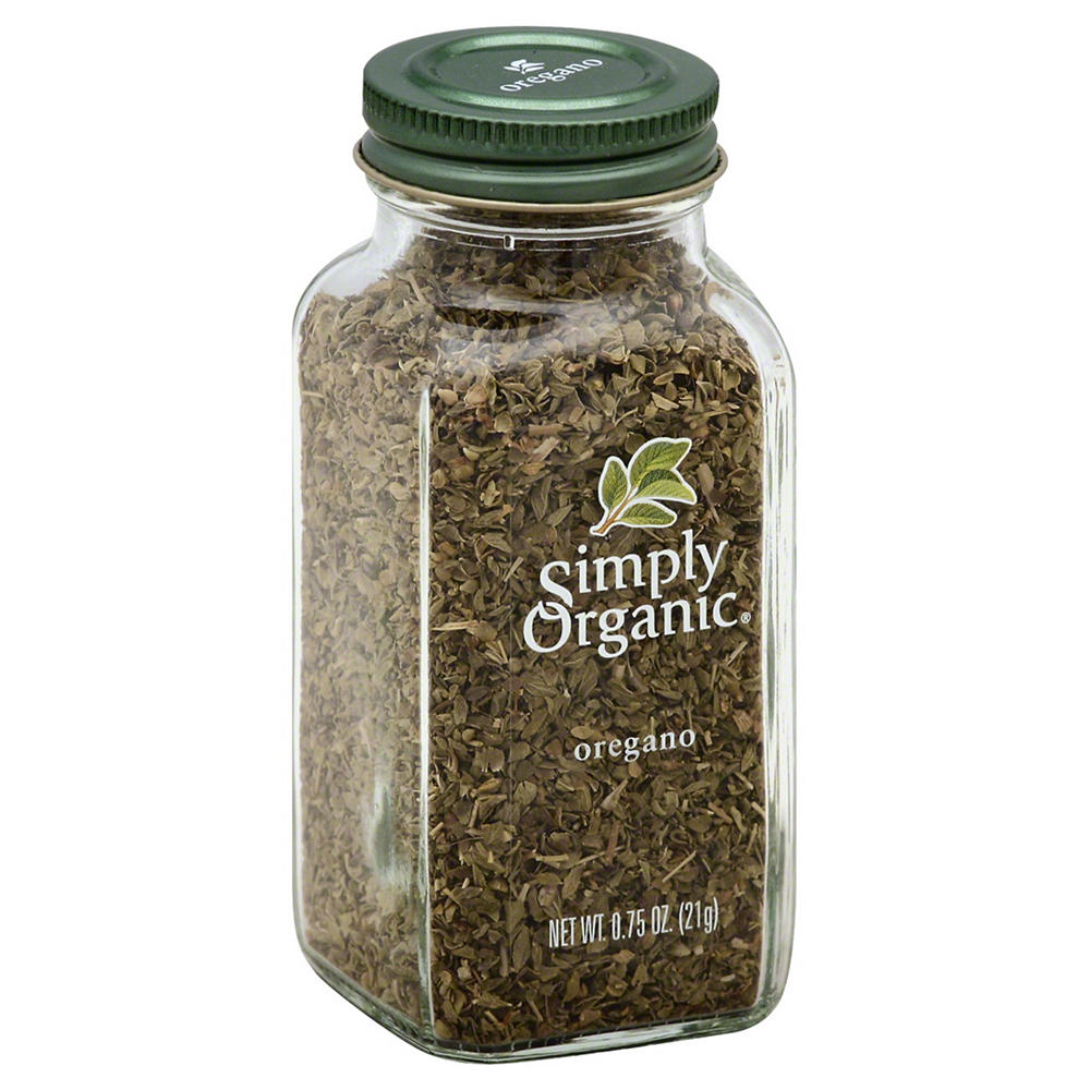 Simply Organic Oregano, .75 oz