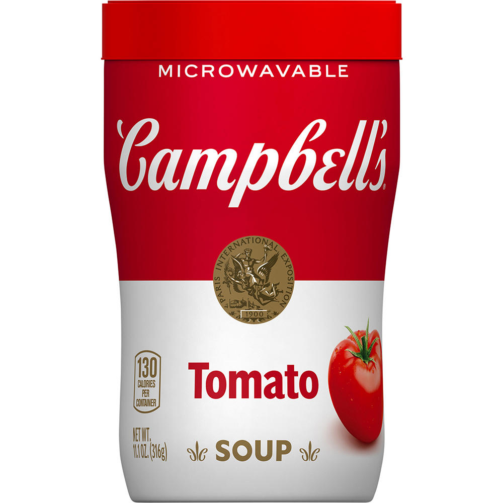 Campbell's Microwavable Tomato Soup, 11.1 oz