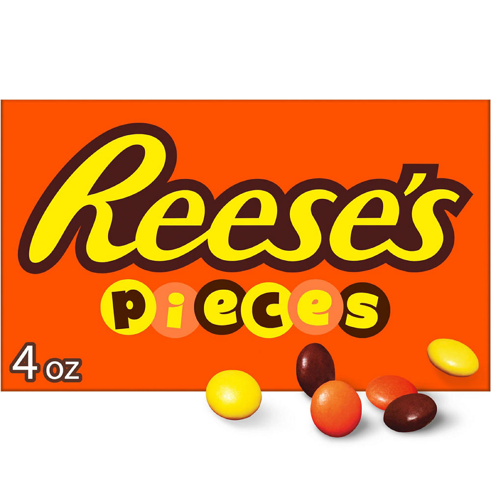 Reese's Pieces Peanut Butter in a Crunchy Shell Theater Box, 4 oz