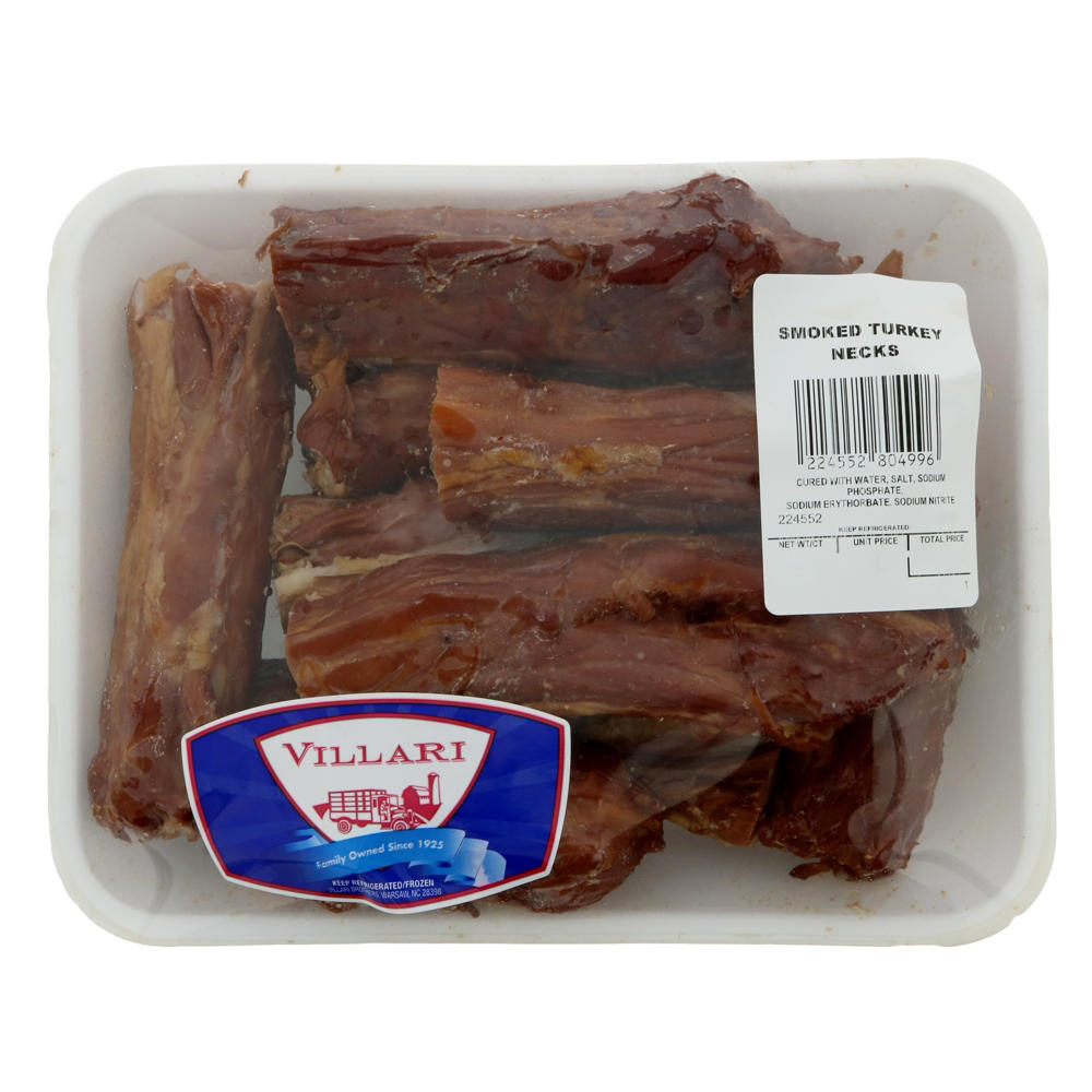 Fresh Smoked Turkey Necks, Avg. 2.15 lbs