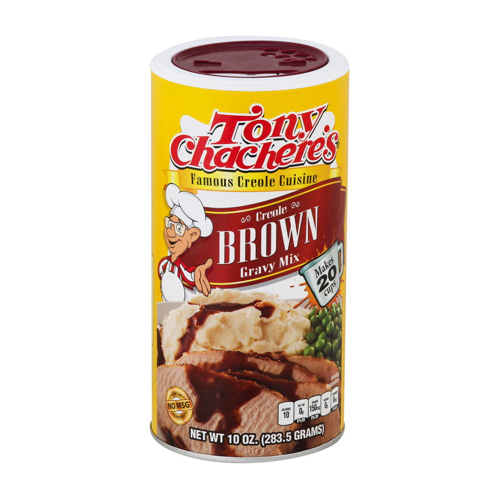 Tony Chachere's Creole Brown Gravy Mix, 10 oz