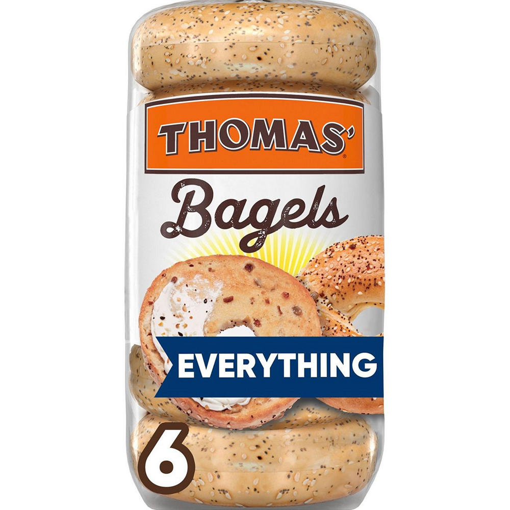 Thomas' Everything Bagels, 6 ct