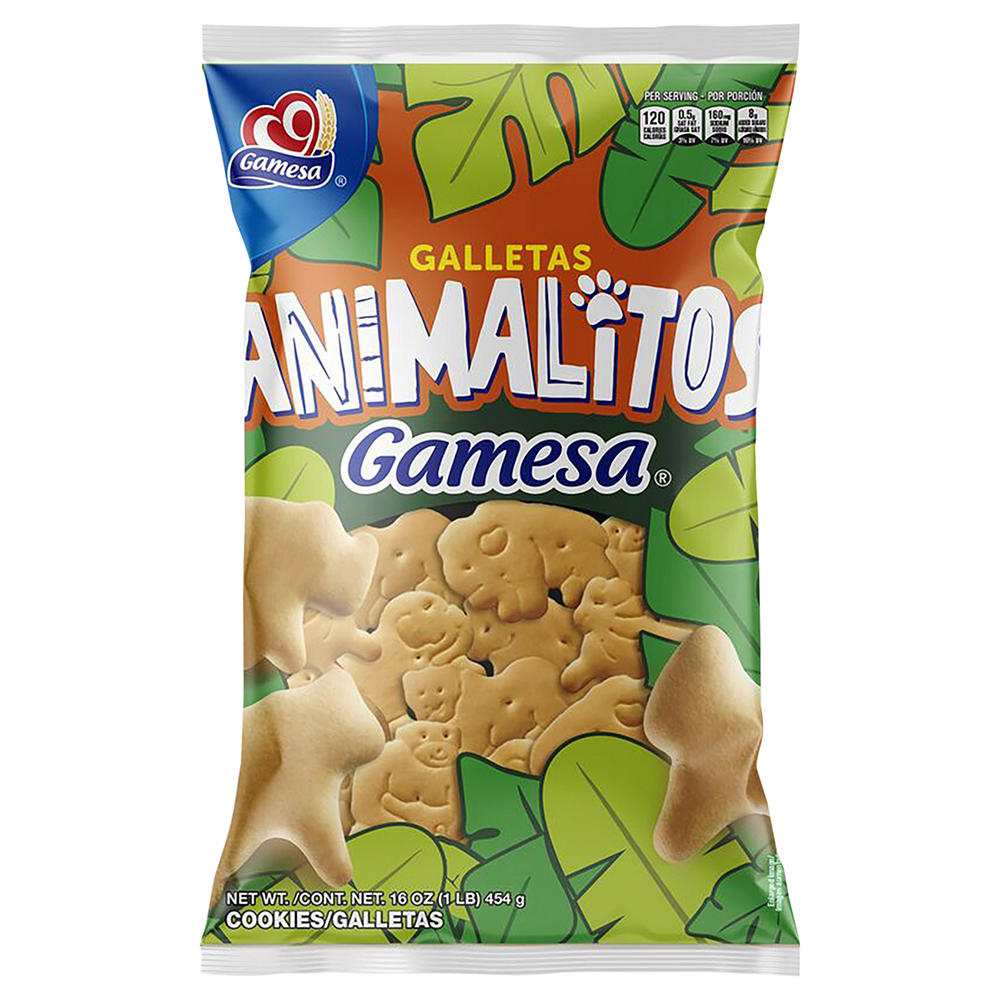 Gamesa Animalitos Cookies, 16 oz
