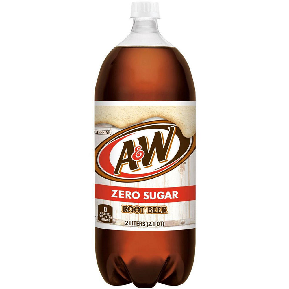 A&W Zero Sugar Root Beer, 2 L