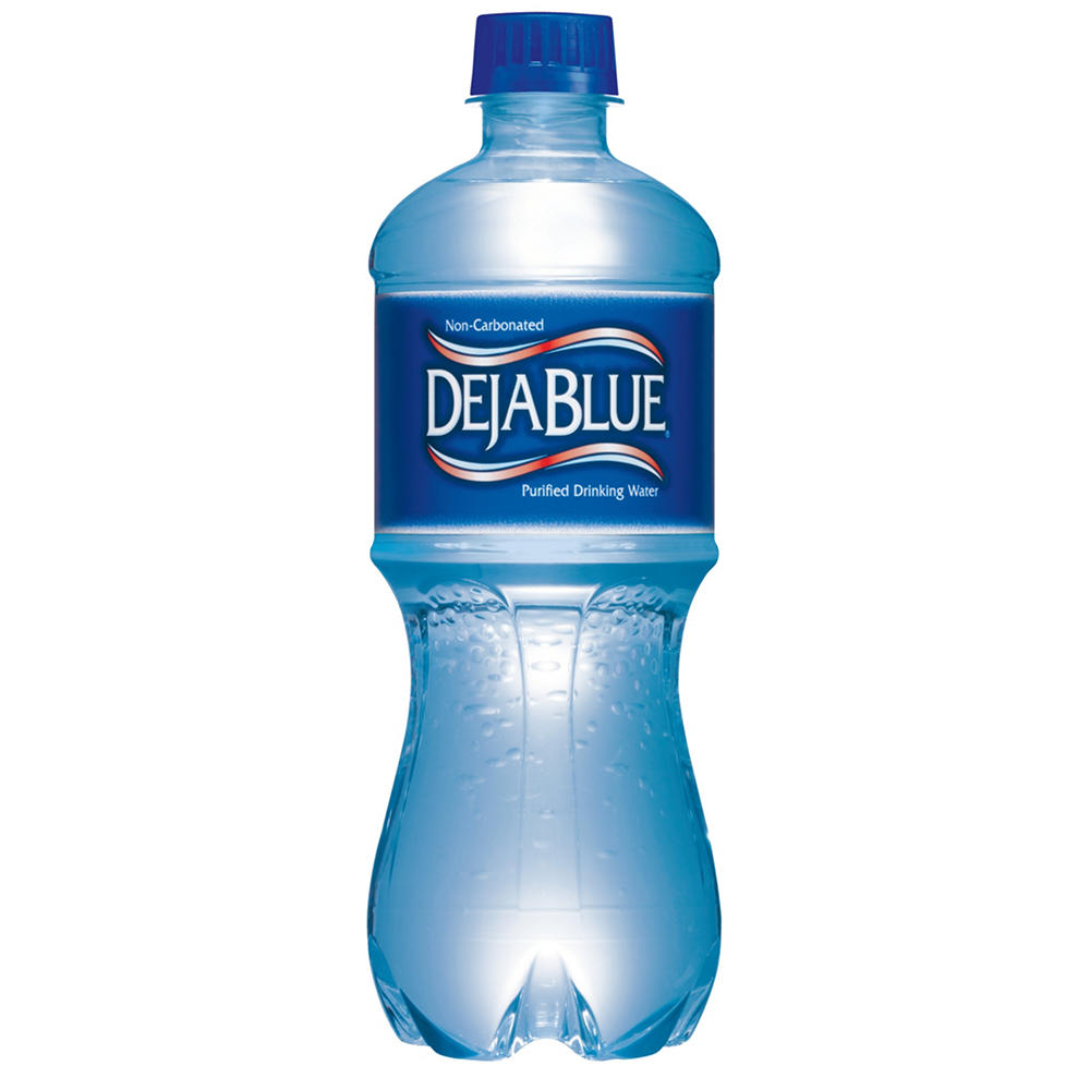 Deja Blue Purified Drinking Water, 20 oz