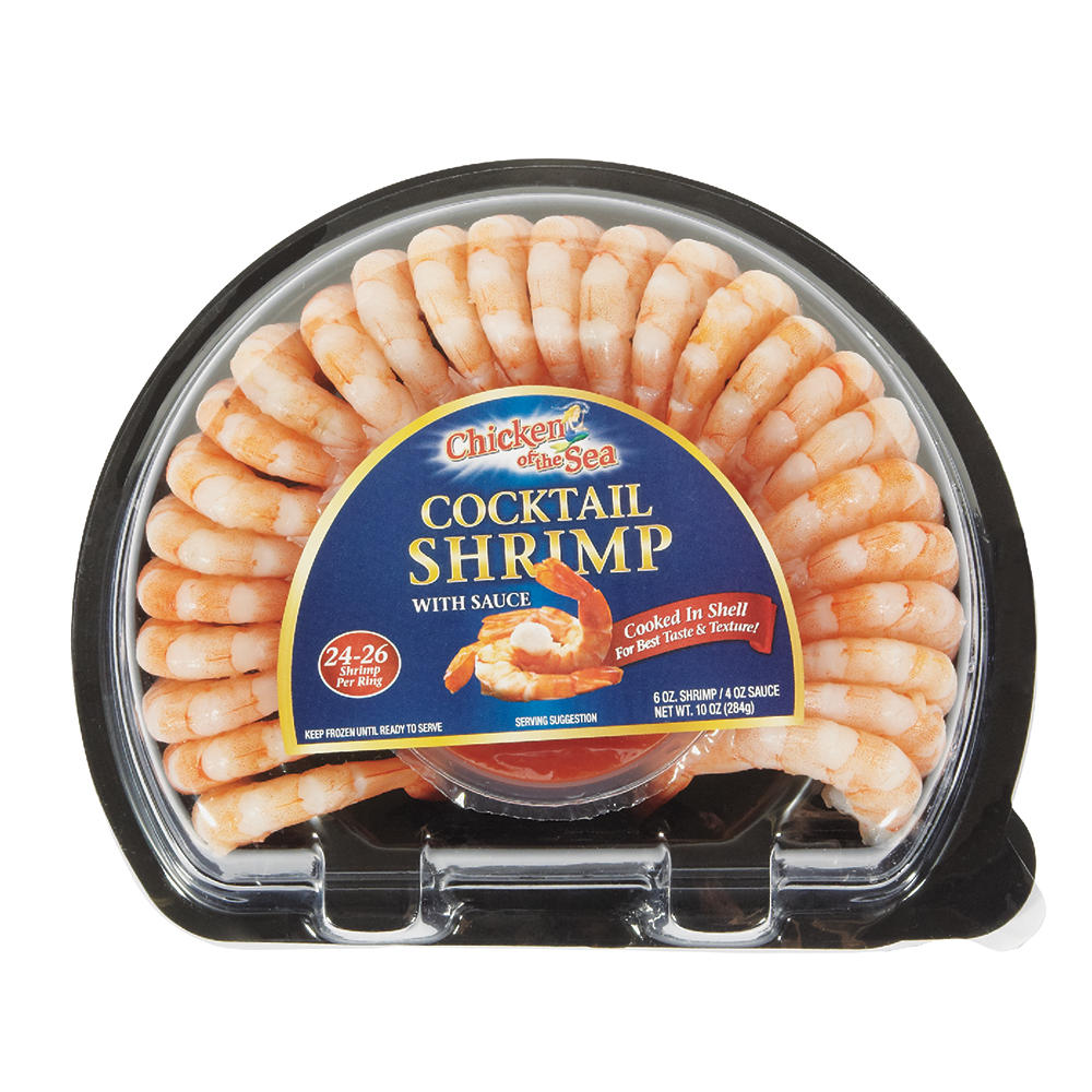 Chicken of the Sea Frozen Shrimp Ring & Cocktail Sauce, 10 oz