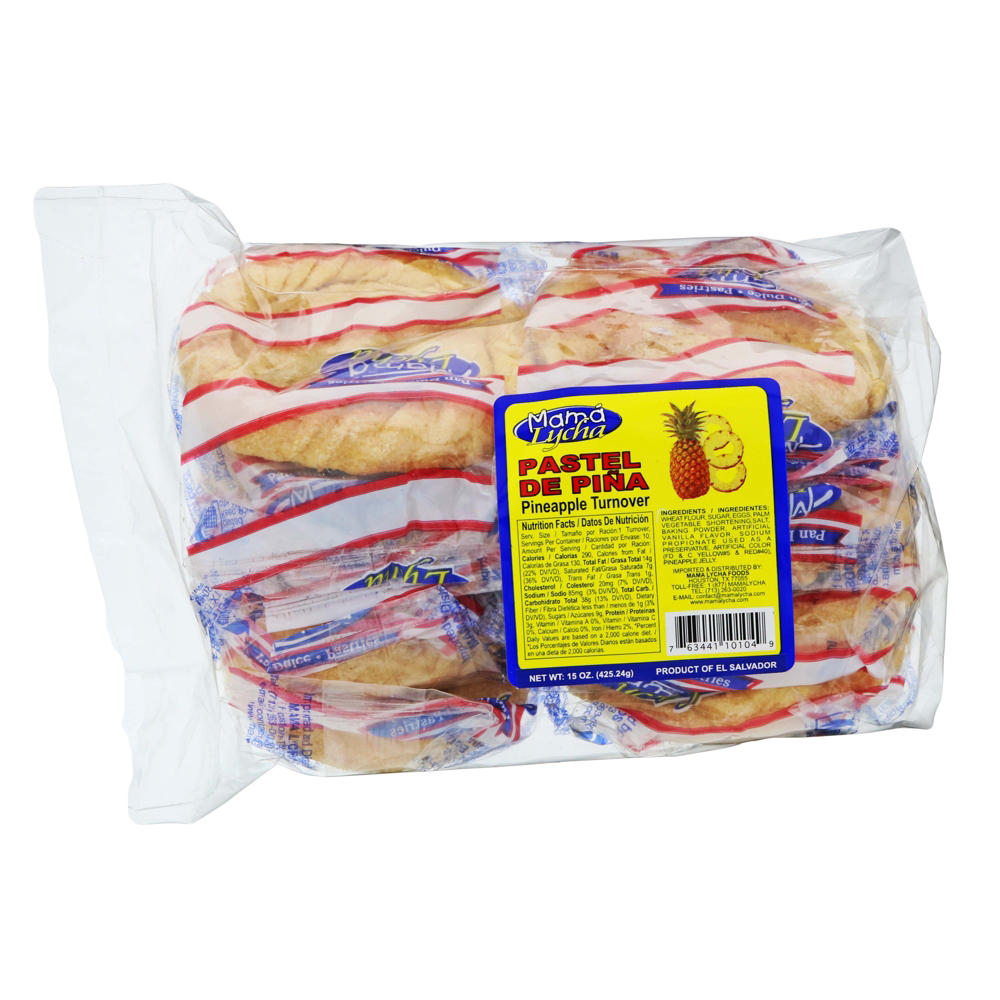 Mama Lycha Pastel de Pina Pineapple Turnovers, 15 oz