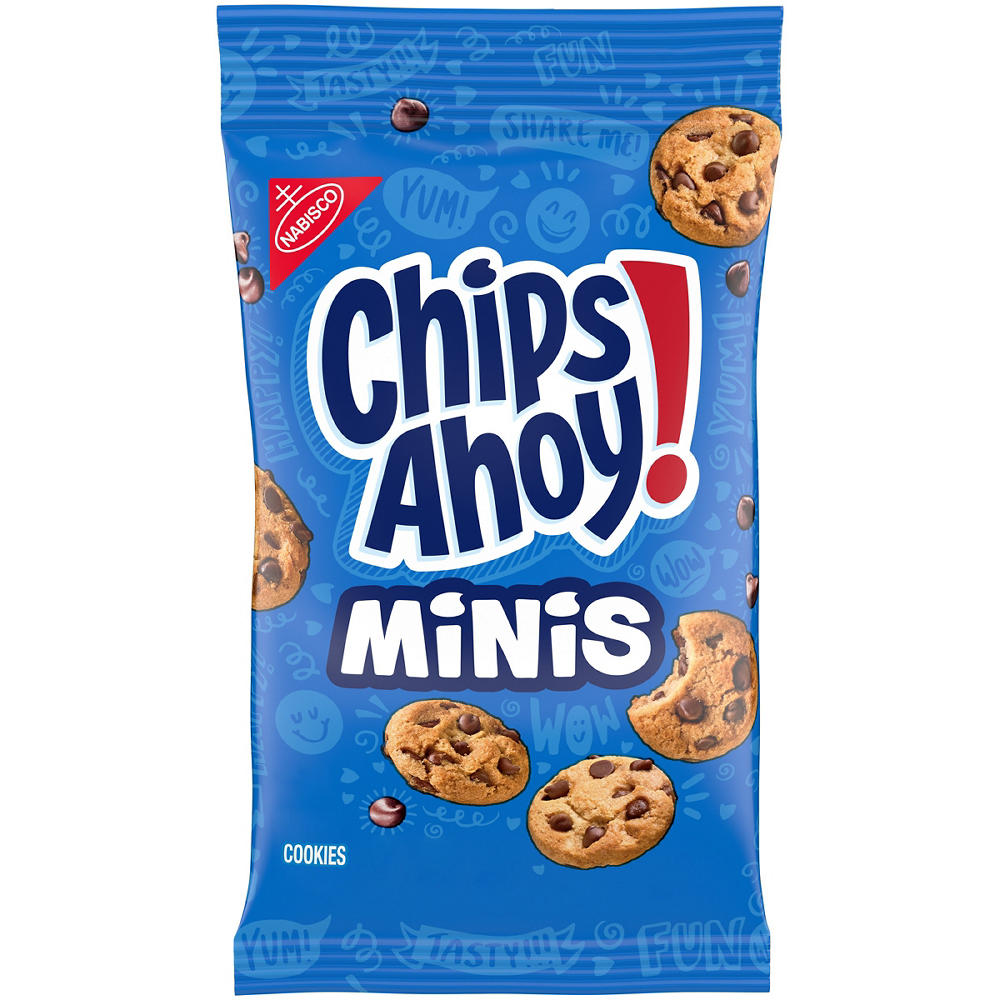 Chips Ahoy! Mini Original Chocolate Chip Cookies Big Bag, 3 oz