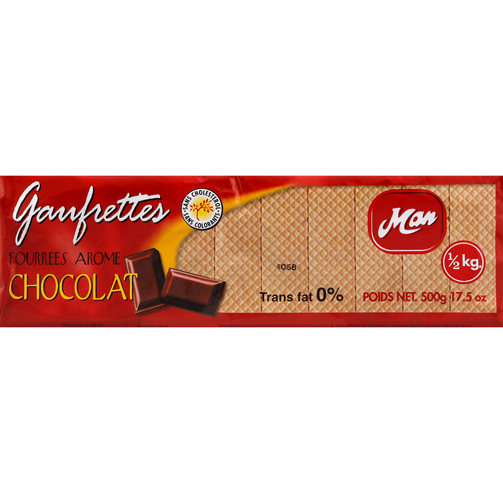 Man Kosher Chocolate Wafers, 17.5 oz