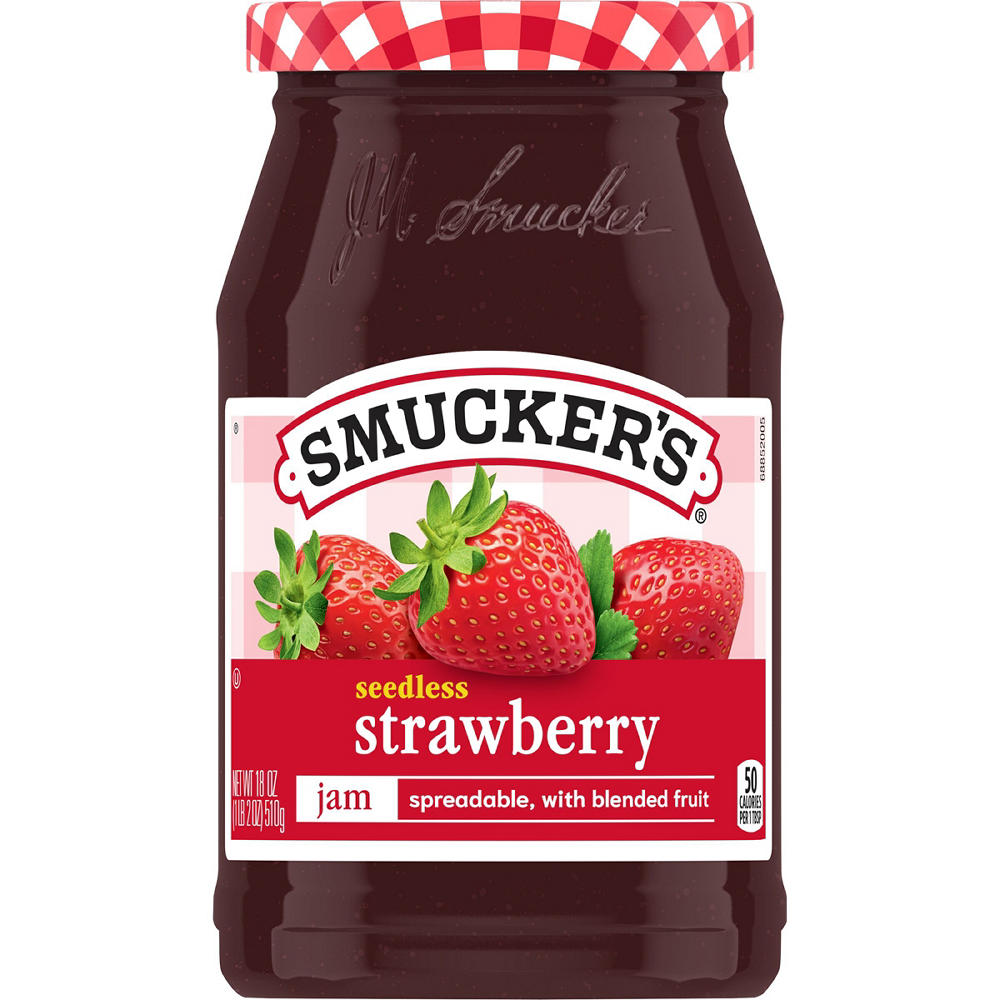 Smucker's Seedless Strawberry Jam, 18 oz