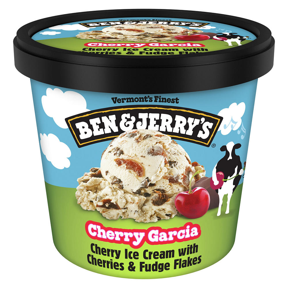 Ben & Jerry's Cherry Garcia Ice Cream, 4 oz