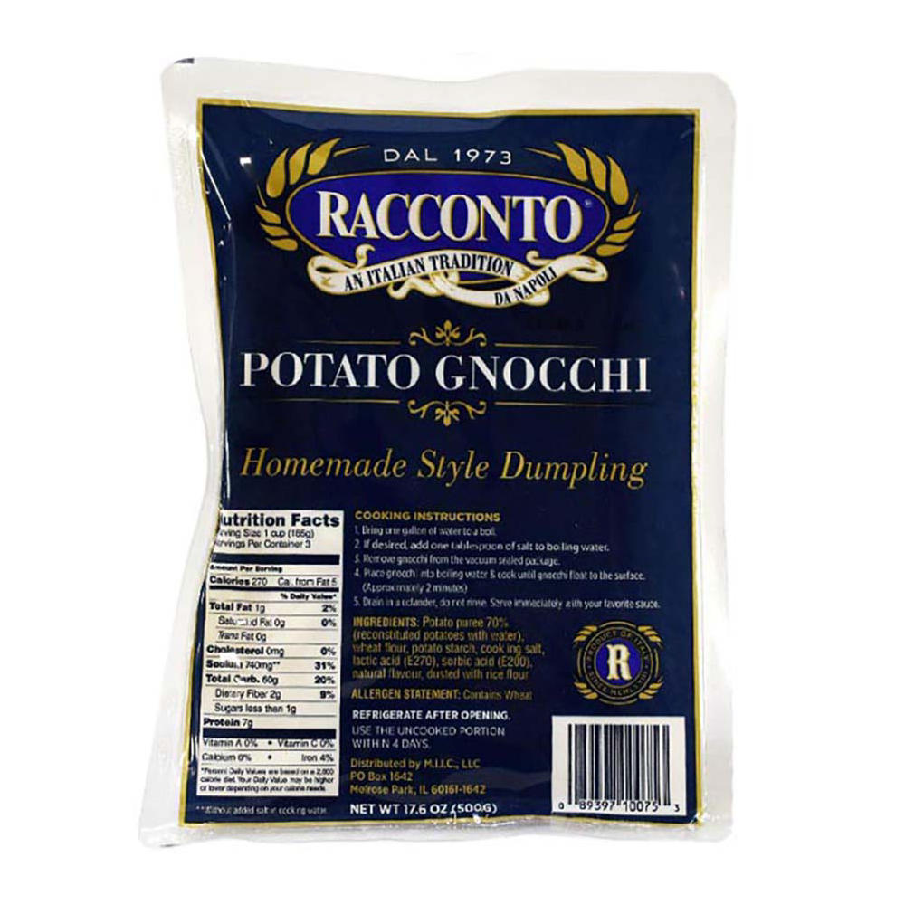 Racconto Potato Gnocchi, 17.6 oz