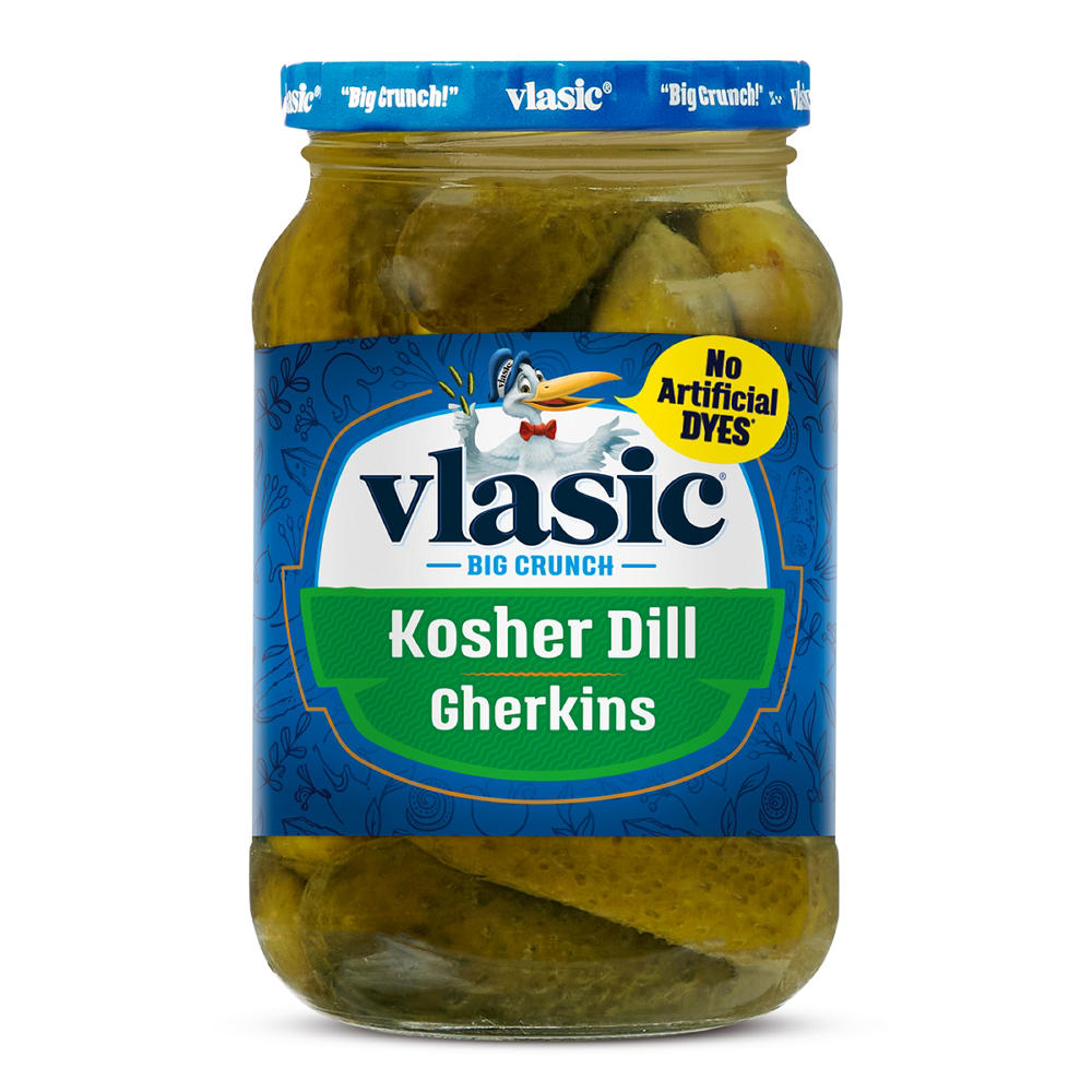 Vlasic Kosher Dill Gherkins, 16 oz