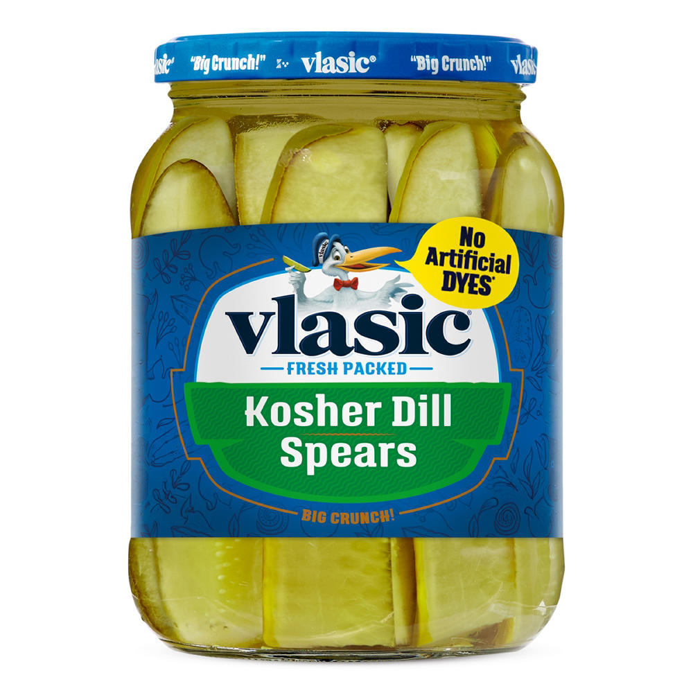Vlasic Kosher Dill Spears, 32 oz