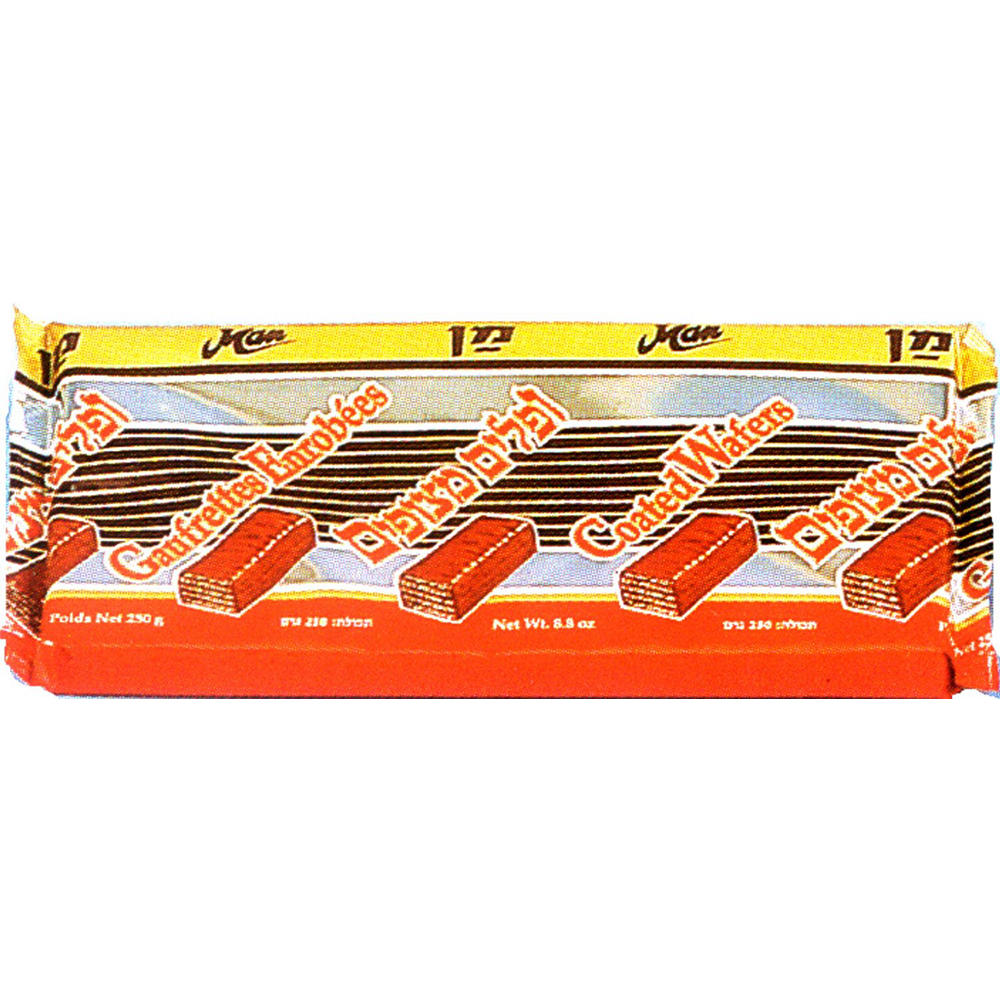 Paskesz Kosher Chocolate Coated Finger Wafers, 8.8 oz