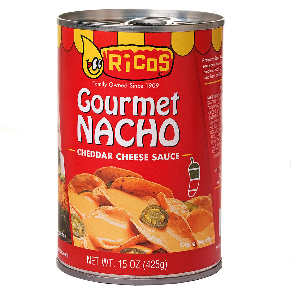 Ricos Gourmet Nacho Cheddar Cheese Sauce, 15 oz